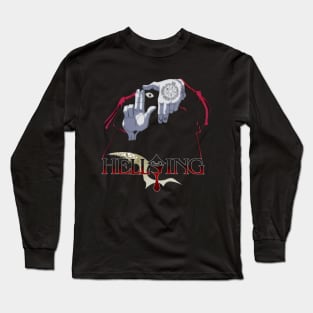 Hellsing Reborn Integra's Relentless Resolve Long Sleeve T-Shirt